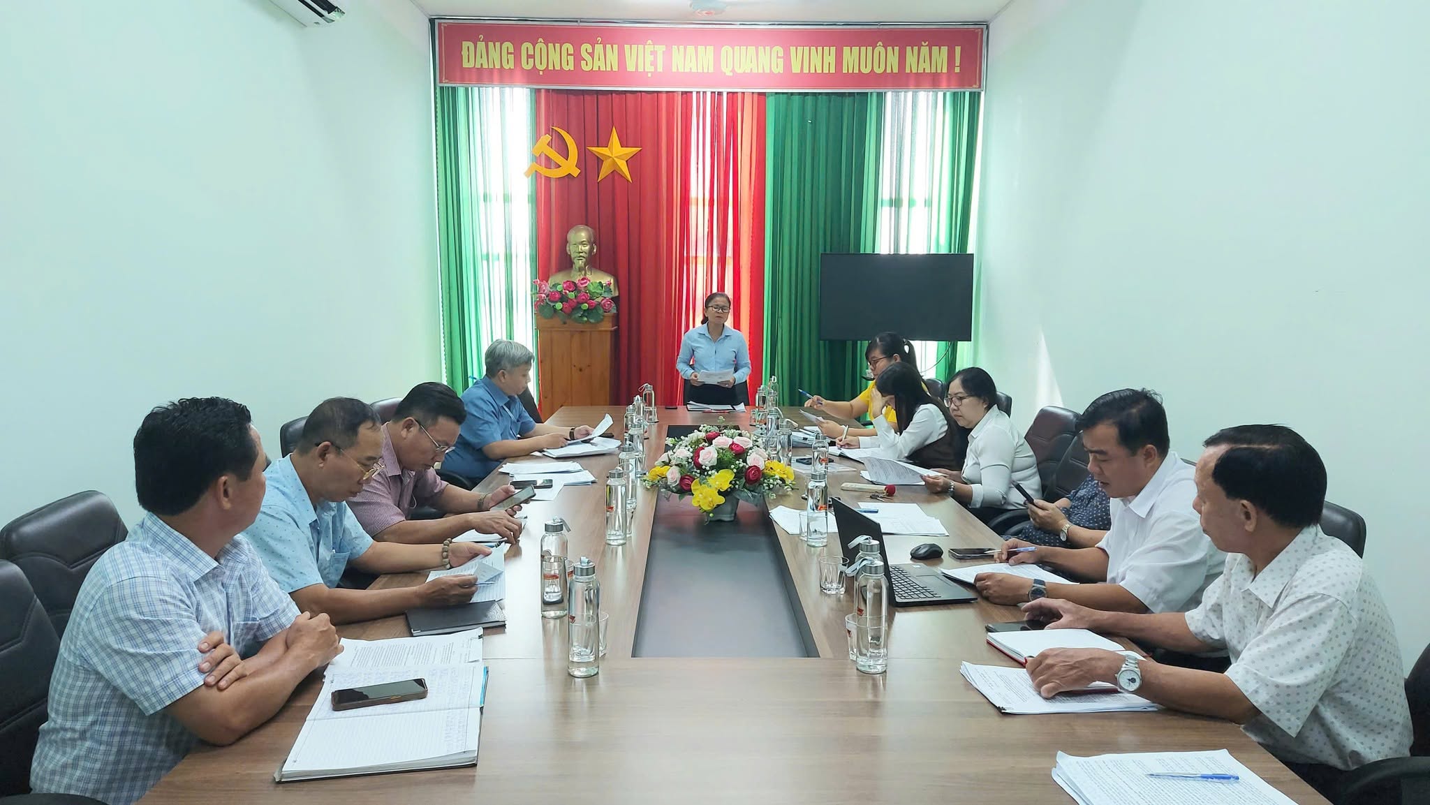 Ban Văn hóa – Xã hội HĐND phường Long Hưng tổ chức đoàn giám sát việc thực hiện chế độ, chính sách bảo trợ xã hội đối với người khuyết tật trên địa bàn phường.